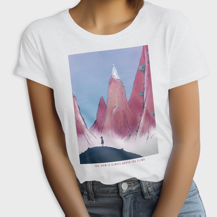 Fantasy_Landscape_08, Tricou Femei