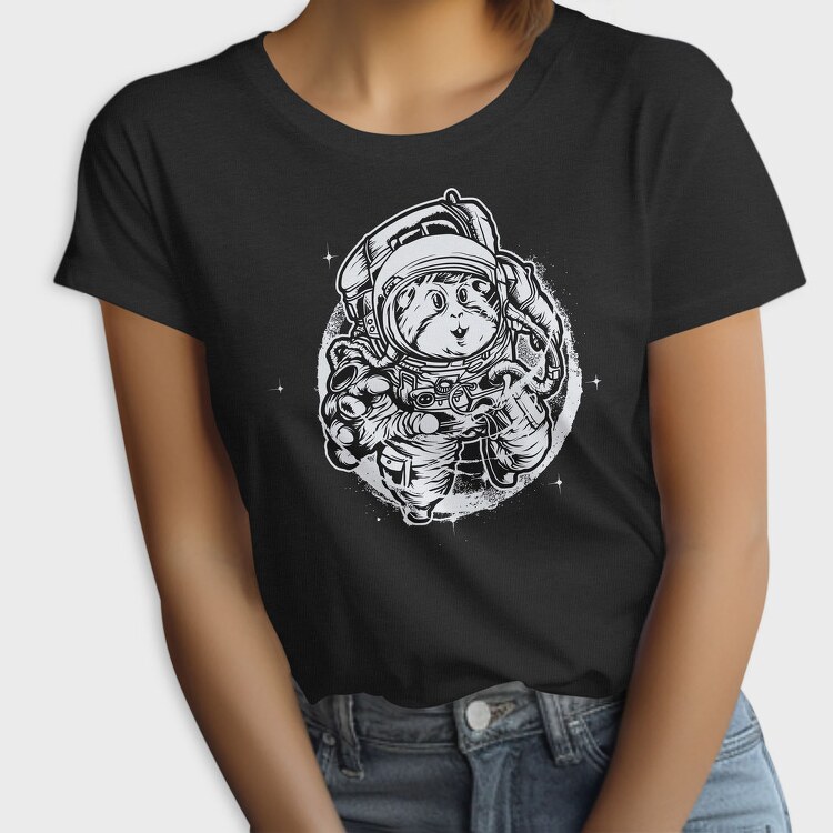 Space Cat Astronaut, Tricou Femei