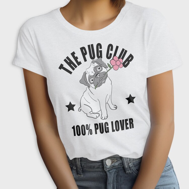 Pug Flower Club, Tricou Femei