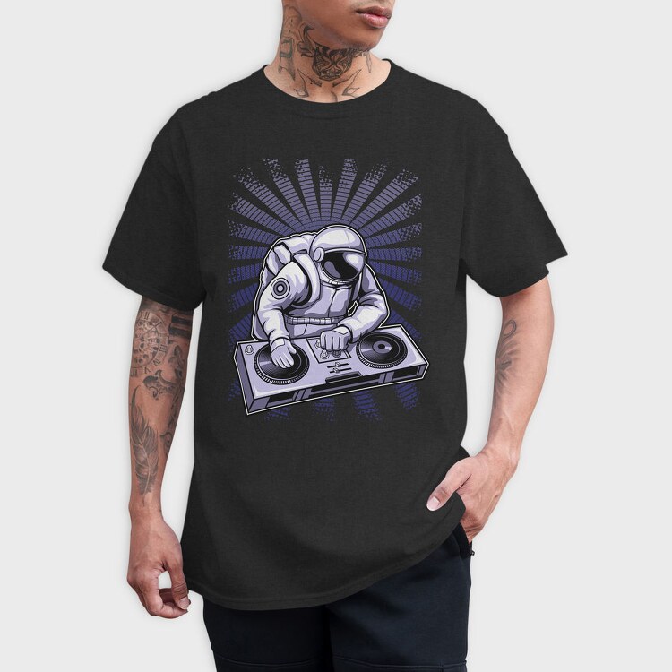 Space Dj Mix, Tricou Barbati (Unisex)
