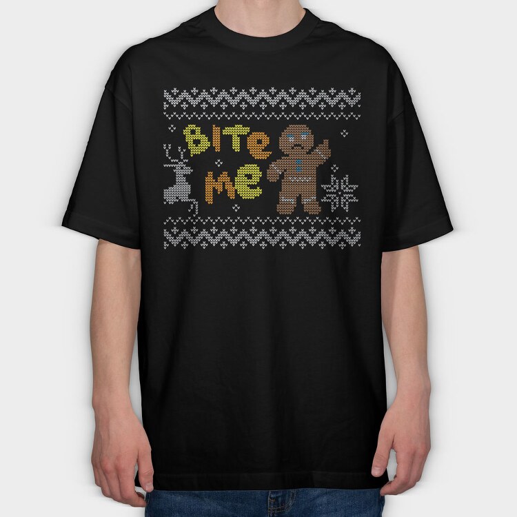 Gingerbread Me, Tricou Oversize Barbati (Unisex)