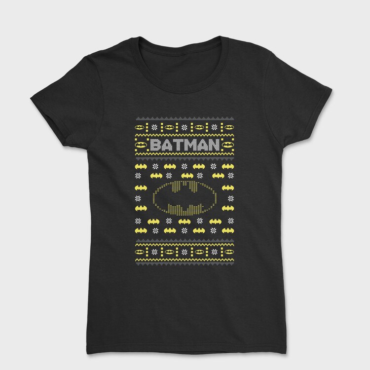 Batman Yellow Pattern, Tricou Femei
