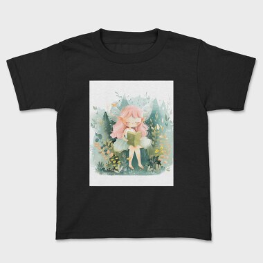 Elf Reading Book, Tricou Copii