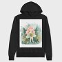 Elf Reading Book, Hanorac Oversize Barbati (Unisex)