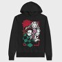 Cherry Blossom Spy, Hanorac Oversize Barbati (Unisex)