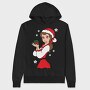 Christmas Belle Gift, Hanorac Oversize Barbati (Unisex)