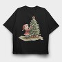 Elf Spirit Shine Tree, Tricou Oversize Barbati (Unisex)