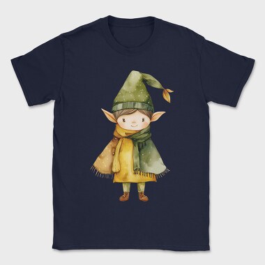 Elf Watercolor Hat, Tricou Barbati (Unisex)