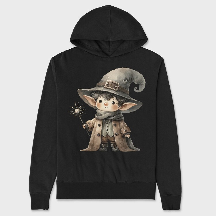Elf Wizard Hat, Hanorac Oversize Barbati (Unisex)