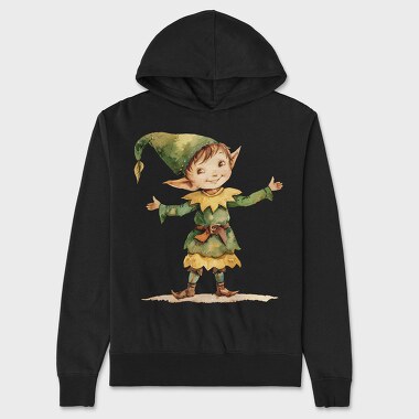Elf Woodland Hat, Hanorac Oversize Barbati (Unisex)