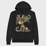 Elf Wreath Fantasy, Hanorac Oversize Barbati (Unisex)