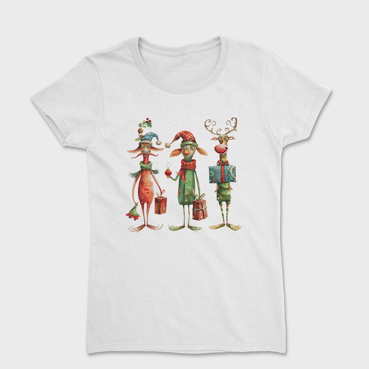 Elfs With Gifts, Tricou Femei