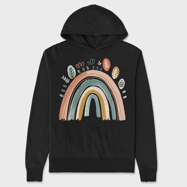 Enchanted Evergreen Breeze, Hanorac Oversize Barbati (Unisex)