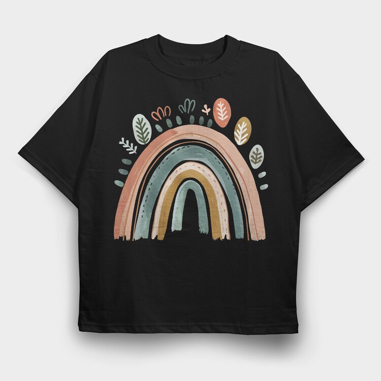 Enchanted Evergreen Breeze, Tricou Oversize Barbati (Unisex)