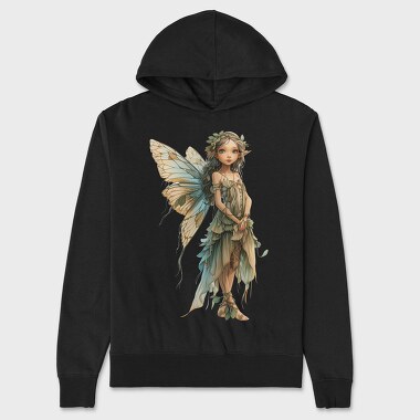 Enchanted Fairy Garden, Hanorac Oversize Barbati (Unisex)