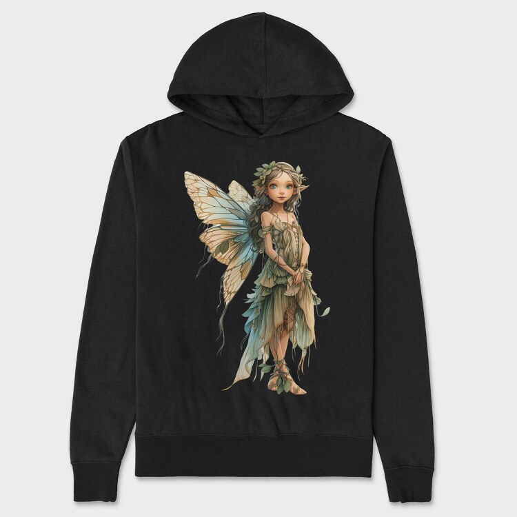 Enchanted Fairy Garden, Hanorac Oversize Barbati (Unisex)