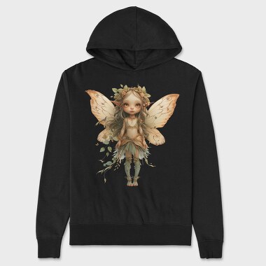 Enchanted Fairy Girl, Hanorac Oversize Barbati (Unisex)