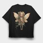 Enchanted Fairy Girl, Tricou Oversize Barbati (Unisex)