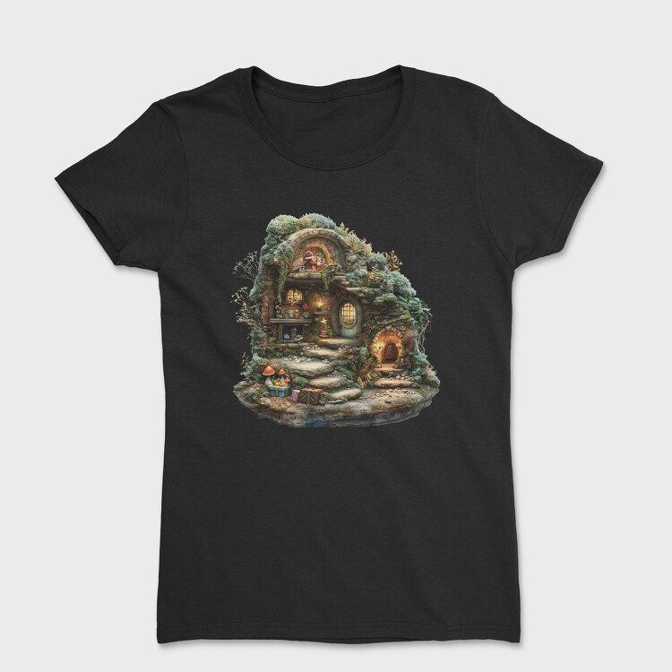 Enchanted Fairy Hut, Tricou Femei