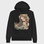 Enchanted Flower Crown, Hanorac Oversize Barbati (Unisex)