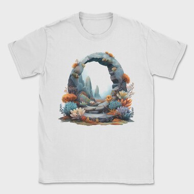 Enchanted Garden Arch, Tricou Barbati (Unisex)