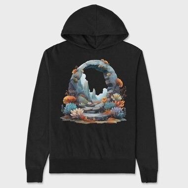 Enchanted Garden Arch, Hanorac Oversize Barbati (Unisex)