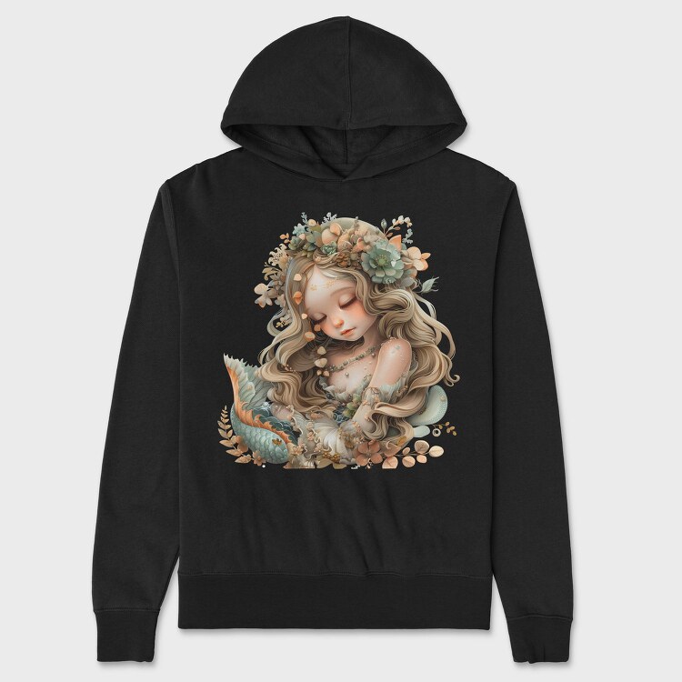 Enchanted Garden Crown, Hanorac Oversize Barbati (Unisex)
