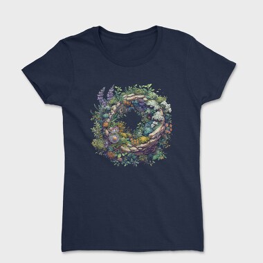 Enchanted Garden Wreath, Tricou Femei