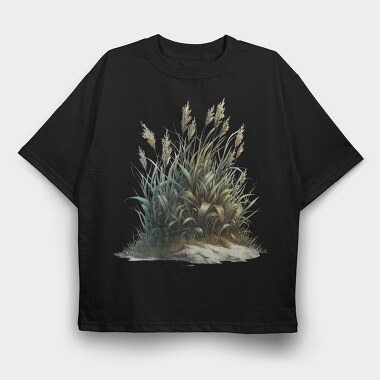 Enchanted Grass Mound, Tricou Oversize Barbati (Unisex)
