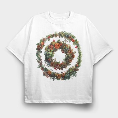 Enchanted Heart Garden, Tricou Oversize Barbati (Unisex)