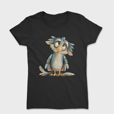 Enchanted Owl Feather, Tricou Femei