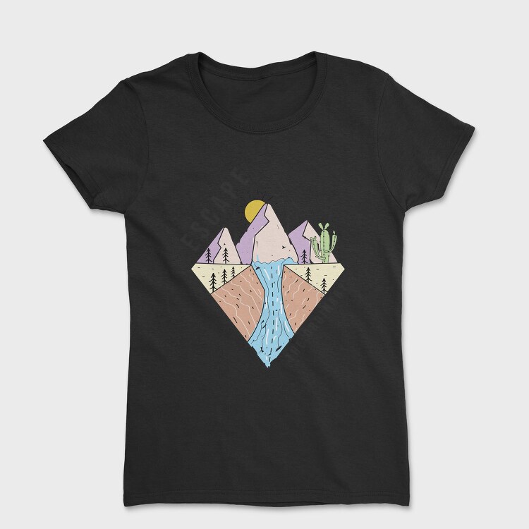 Escape Mountain Adventure, Tricou Femei