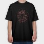 Blood Splatter, Tricou Oversize Barbati (Unisex)