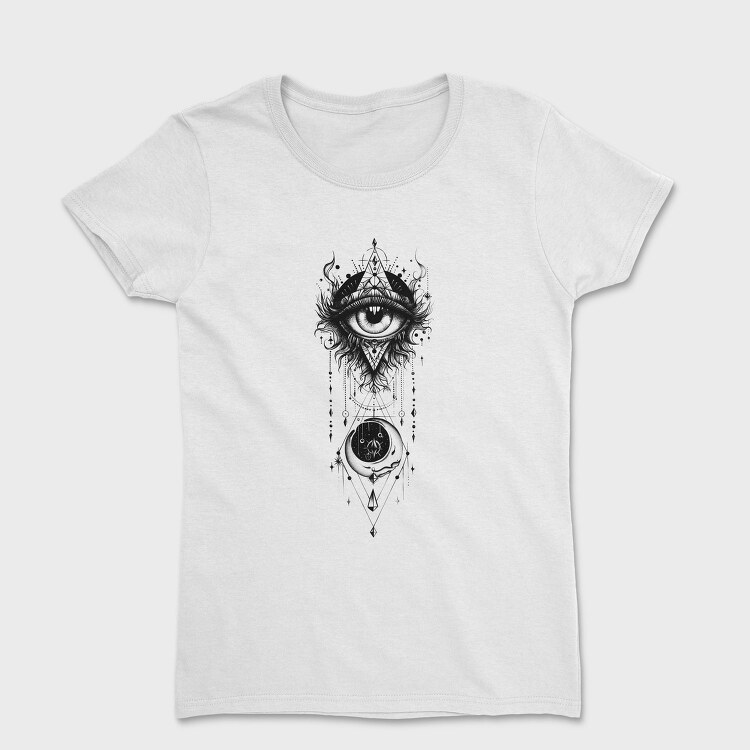 Eye Moon Triangle, Tricou Femei