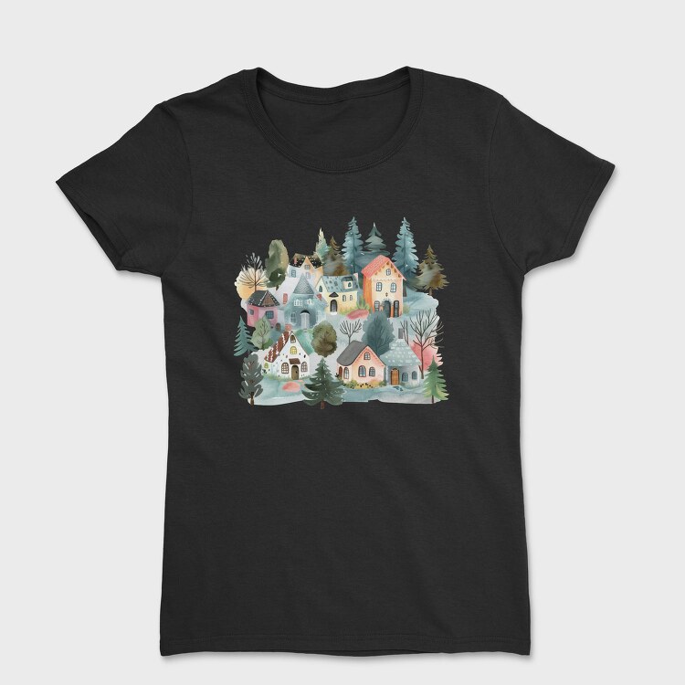 Fairy Cottage Nest, Tricou Femei