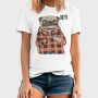 Pug Hey Plaid, Tricou Barbati (Unisex)