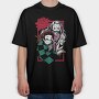 Cherry Blossom Spy, Tricou Oversize Barbati (Unisex)