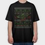 Christmas Sweater Knit 1, Tricou Oversize Barbati (Unisex)