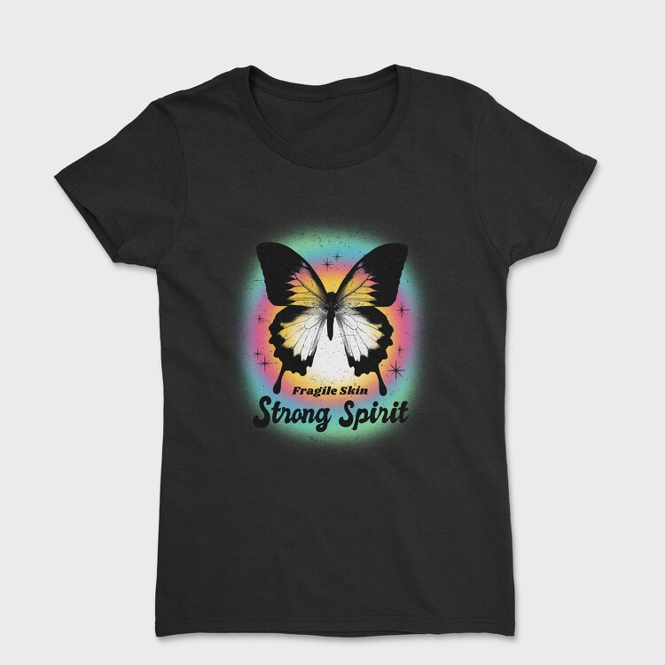 Strong Spirit Butterfly, Tricou Femei