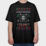 Christmas Sweater Knit, Tricou Oversize Barbati (Unisex)