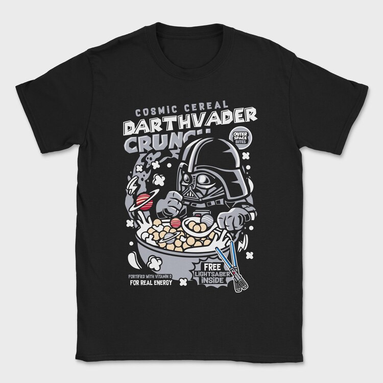 Darth Vader Cereal, Tricou Barbati (Unisex)