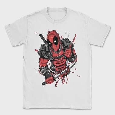 Deadpool Blood Bath, Tricou Barbati (Unisex)