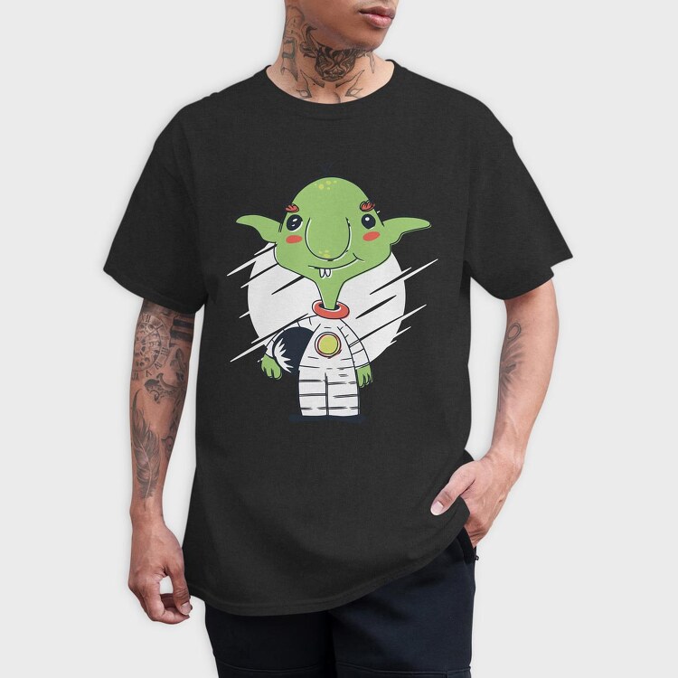 Goblin Astronaut, Tricou Barbati (Unisex)
