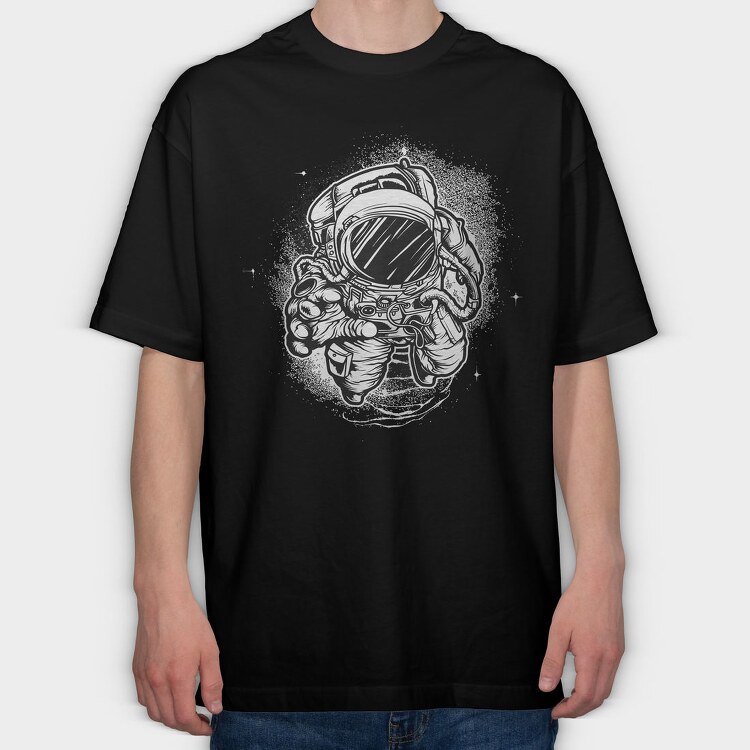 Space Explorer 2, Tricou Oversize Barbati (Unisex)