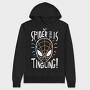 Electric Web, Hanorac Oversize Barbati (Unisex)