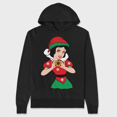 Elf Princess Ornament, Hanorac Oversize Barbati (Unisex)