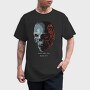 Cyberpunk Skull, Tricou Barbati (Unisex)