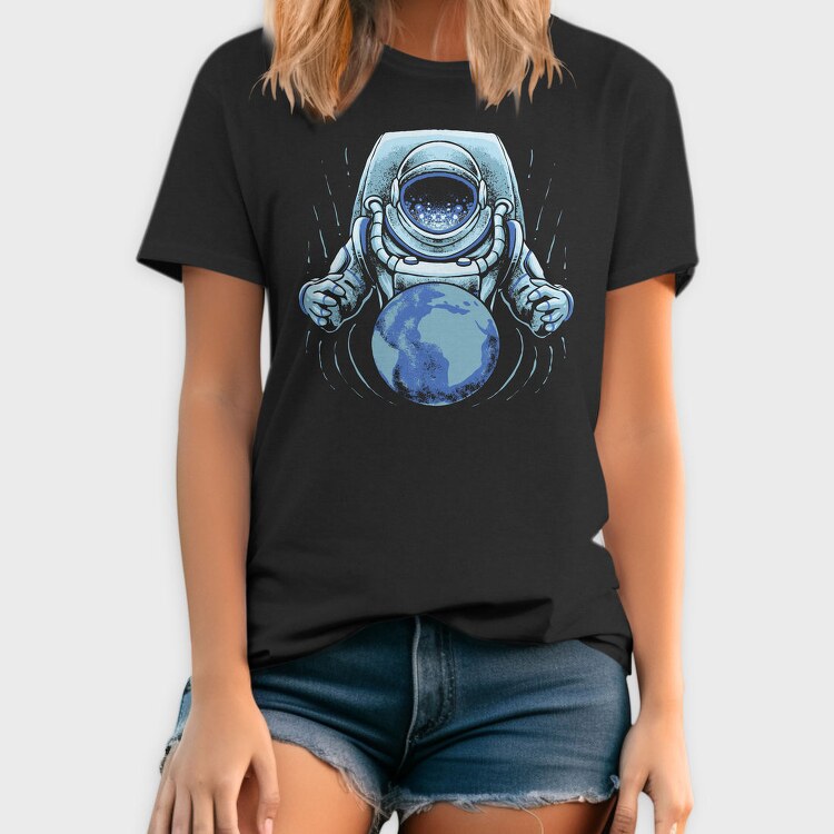 Space Explorer Earth, Tricou Barbati (Unisex)