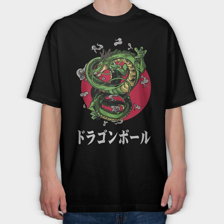 Dragon Storm, Tricou Oversize Barbati (Unisex)