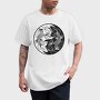 Fish Yng Yang, Tricou Barbati (Unisex)